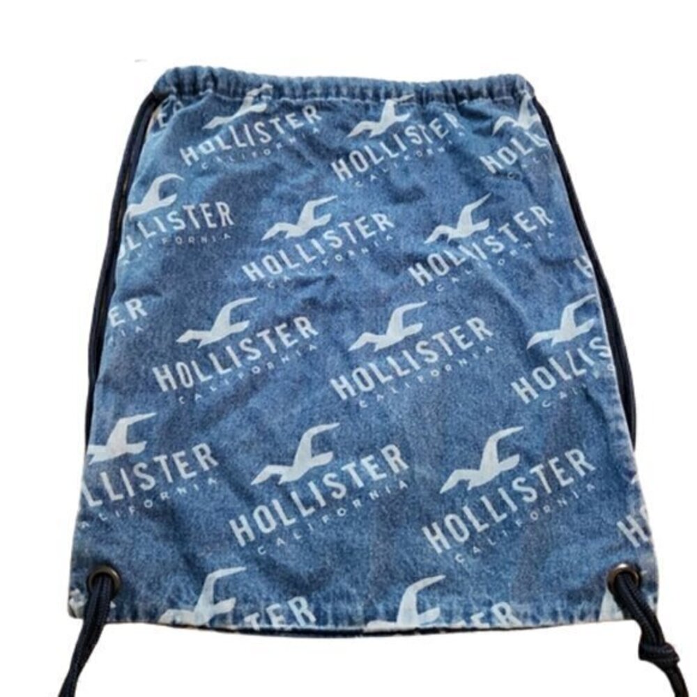 [Hollister] Jean Drawstring Bag